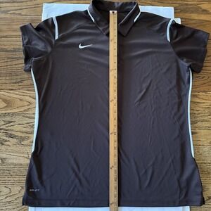 Men's XXL Brown Polo NIKE Dry‎ Fit Polo Shirt